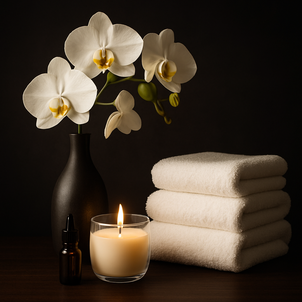 Premium spa products and botanicals
