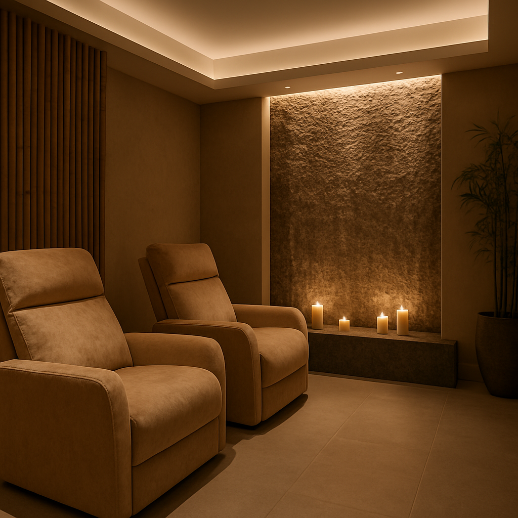 Relaxation lounge area