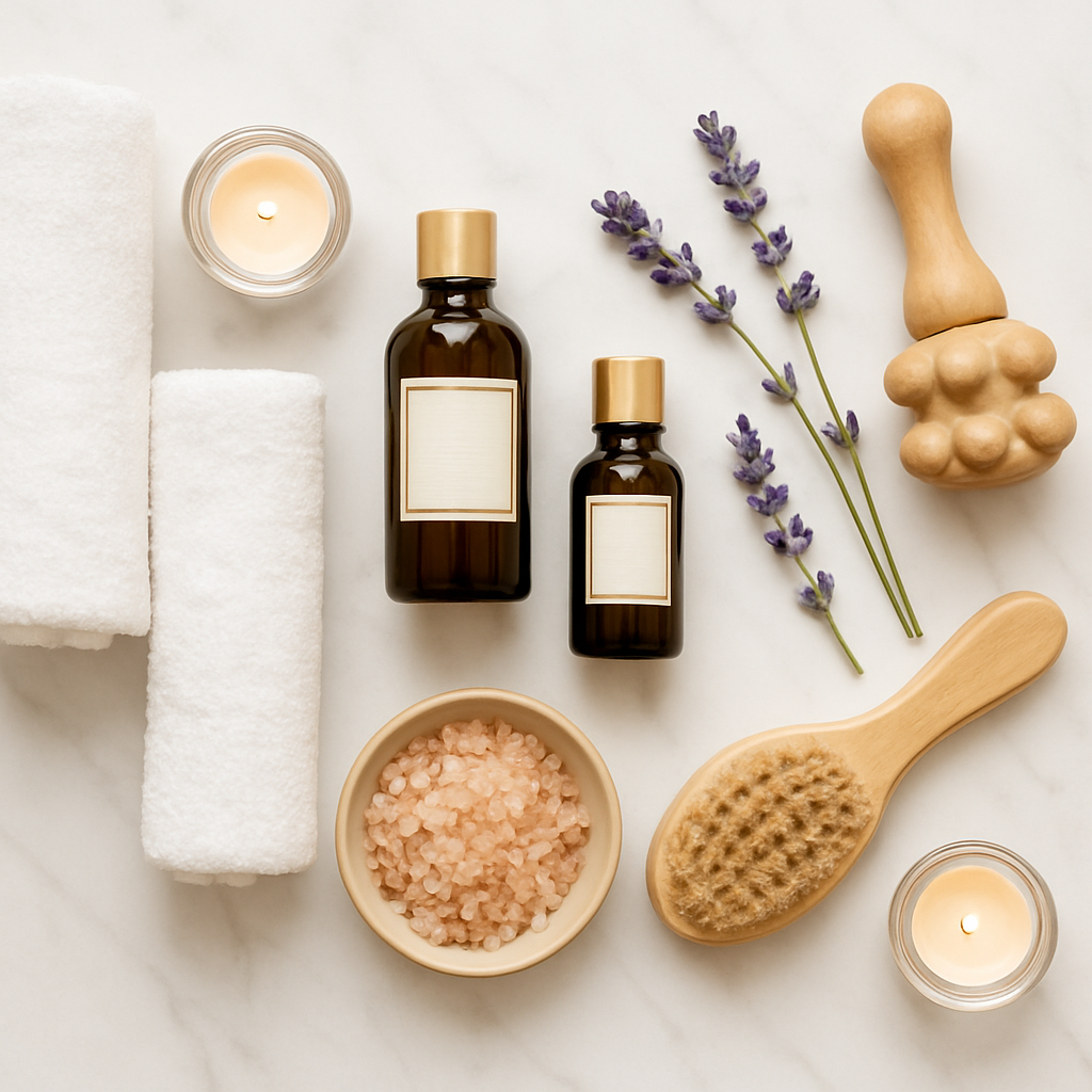 Premium organic wellness products and essential oils